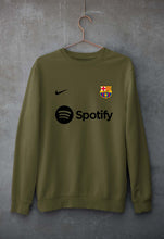 Load image into Gallery viewer, Barcelona 2022-23 Unisex Sweatshirt for Men/Women-Olive Green-Ektarfa.online