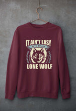 Load image into Gallery viewer, Wolf Unisex Sweatshirt for Men/Women-Maroon-Ektarfa.online