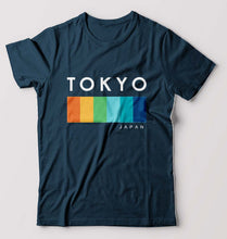 Load image into Gallery viewer, Tokyo Japan T-Shirt for Men-Petrol Blue-Ektarfa.online