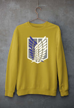 Load image into Gallery viewer, Attack on Titan Unisex Sweatshirt for Men/Women-Mustard Yellow-Ektarfa.online