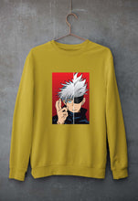 Load image into Gallery viewer, Sukuna Anime Unisex Sweatshirt for Men/Women-Mustard Yellow-Ektarfa.online
