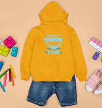 Load image into Gallery viewer, Swim Kids Hoodie for Boy/Girl-Mustard Yellow-Ektarfa.online