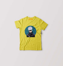Load image into Gallery viewer, Gojo Satoru Anime Kids T-Shirt for Boy/Girl-Yellow-Ektarfa.online