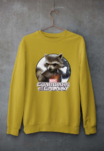Load image into Gallery viewer, Rocket Raccoon Unisex Sweatshirt for Men/Women-Mustard yellow-Ektarfa.online