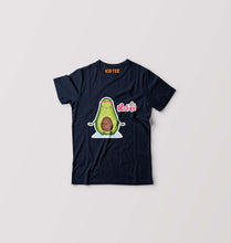 Load image into Gallery viewer, Avocado Relax Kids T-Shirt for Boy/Girl-Navy Blue-Ektarfa.online