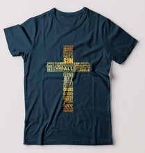 Load image into Gallery viewer, Christian T-Shirt for Men-Petrol Blue-Ektarfa.online