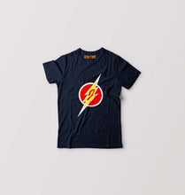 Load image into Gallery viewer, Junior Flash Kids T-Shirt for Boy/Girl-Navy Blue-Ektarfa.online