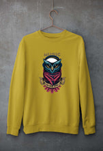 Load image into Gallery viewer, Owl Music Unisex Sweatshirt for Men/Women-Mustard Yellow-Ektarfa.online