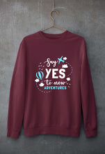 Load image into Gallery viewer, Travel Adventures Unisex Sweatshirt for Men/Women-Maroon-Ektarfa.online