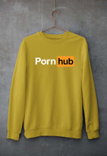 Load image into Gallery viewer, Porn Hub Unisex Sweatshirt for Men/Women-Mustard Yellow-Ektarfa.online