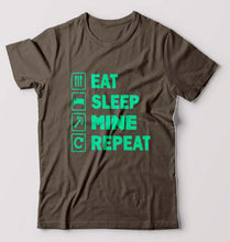 Load image into Gallery viewer, Minecraft T-Shirt for Men-Olive Green-Ektarfa.online
