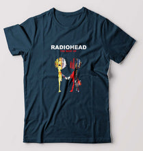 Load image into Gallery viewer, Radiohead T-Shirt for Men-Petrol Blue-Ektarfa.online