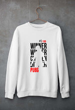 Load image into Gallery viewer, PUBG Winner Winner Chicken Dinner Unisex Sweatshirt for Men/Women-White-Ektarfa.online
