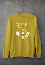 Load image into Gallery viewer, Queen Rock Band Unisex Sweatshirt for Men/Women-Mustard Yellow-Ektarfa.online