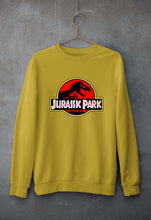 Load image into Gallery viewer, Jurassic Park Unisex Sweatshirt for Men/Women-Mustard Yellow-Ektarfa.online