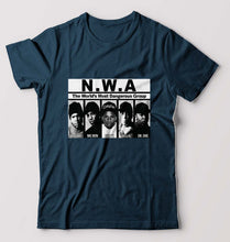 Load image into Gallery viewer, Niggaz Wit Attitudes (NWA) Hip Hop T-Shirt for Men-Petrol Blue-Ektarfa.online