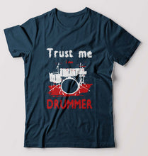 Load image into Gallery viewer, Drummer T-Shirt for Men-Petrol Blue-Ektarfa.online