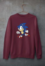 Load image into Gallery viewer, Sonic Unisex Sweatshirt for Men/Women-Maroon-Ektarfa.online
