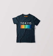 Load image into Gallery viewer, Tokyo Japan Kids T-Shirt for Boy/Girl-Petrol Blue-Ektarfa.online