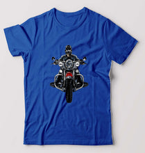 Load image into Gallery viewer, Biker T-Shirt for Men-Royal Blue-Ektarfa.online