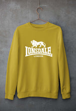 Load image into Gallery viewer, Lonsdale Unisex Sweatshirt for Men/Women-Mustard Yellow-Ektarfa.online