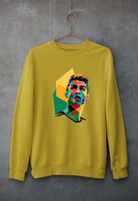 Load image into Gallery viewer, Cristiano Ronaldo CR7 Unisex Sweatshirt for Men/Women-Mustard Yellow-Ektarfa.online