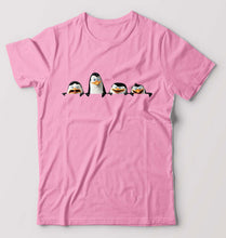 Load image into Gallery viewer, Penguins of Madagascar T-Shirt for Men-Light Baby Pink-Ektarfa.online