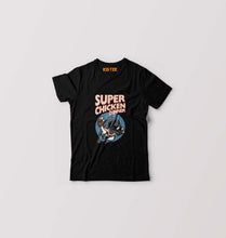 Load image into Gallery viewer, PUBG Super Chicken Dinner Kids T-Shirt for Boy/Girl-Black-Ektarfa.online