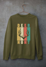 Load image into Gallery viewer, Deer Unisex Sweatshirt for Men/Women-Olive Green-Ektarfa.online