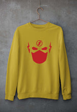 Load image into Gallery viewer, Flash Superhero Unisex Sweatshirt for Men/Women-Mustard Yellow-Ektarfa.online