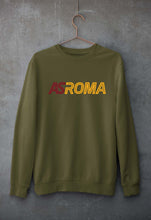 Load image into Gallery viewer, A.S. Roma Unisex Sweatshirt for Men/Women-Olive Green-Ektarfa.online