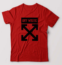 Load image into Gallery viewer, Off White T-Shirt for Men-Red-Ektarfa.online