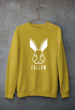 Load image into Gallery viewer, Rabbit Bunny Unisex Sweatshirt for Men/Women-Mustard yellow-Ektarfa.online