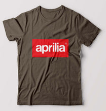 Load image into Gallery viewer, Aprilia T-Shirt for Men-Olive Green-Ektarfa.online