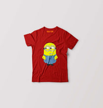Load image into Gallery viewer, Minion Naughty Kids T-Shirt for Boy/Girl-Red-Ektarfa.online