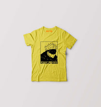 Load image into Gallery viewer, Gojo Satoru Anime Kids T-Shirt for Boy/Girl-Yellow-Ektarfa.online