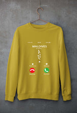 Load image into Gallery viewer, Maldives Calling Unisex Sweatshirt for Men/Women-Mustard yellow-Ektarfa.online