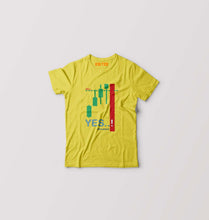 Load image into Gallery viewer, Share Market(Stock Market) Kids T-Shirt for Boy/Girl-Yellow-Ektarfa.online