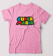 Load image into Gallery viewer, Super Mario T-Shirt for Men-Light Baby Pink-Ektarfa.online