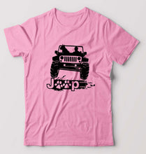 Load image into Gallery viewer, Jeep T-Shirt for Men-Light Baby Pink-Ektarfa.online