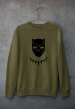 Load image into Gallery viewer, Black Panther Superhero Unisex Sweatshirt for Men/Women-Olive Green-Ektarfa.online