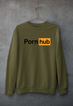 Load image into Gallery viewer, Porn Hub Unisex Sweatshirt for Men/Women-Olive Green-Ektarfa.online