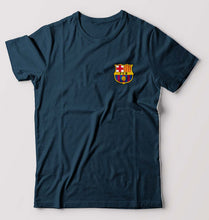Load image into Gallery viewer, Barcelona Logo T-Shirt for Men-Petrol Blue-Ektarfa.online