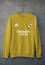 Load image into Gallery viewer, Real Madrid 2021-22 Unisex Sweatshirt for Men/Women-Mustard Yellow-Ektarfa.online