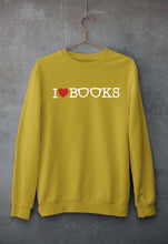 Load image into Gallery viewer, Love Books Unisex Sweatshirt for Men/Women-Mustard Yellow-Ektarfa.online