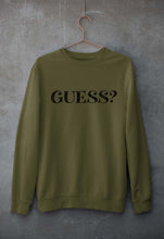Load image into Gallery viewer, Guess Unisex Sweatshirt for Men/Women-Olive Green-Ektarfa.online