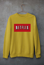 Load image into Gallery viewer, Netflix Unisex Sweatshirt for Men/Women-Mustard Yellow-Ektarfa.online