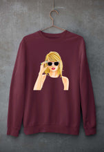Load image into Gallery viewer, Taylor Swift Unisex Sweatshirt for Men/Women-Maroon-Ektarfa.online