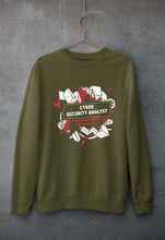 Load image into Gallery viewer, Cyber Security Unisex Sweatshirt for Men/Women-Olive Green-Ektarfa.online