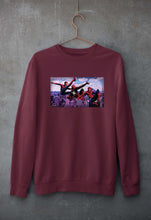 Load image into Gallery viewer, Spiderman Superhero Unisex Sweatshirt for Men/Women-Maroon-Ektarfa.online
